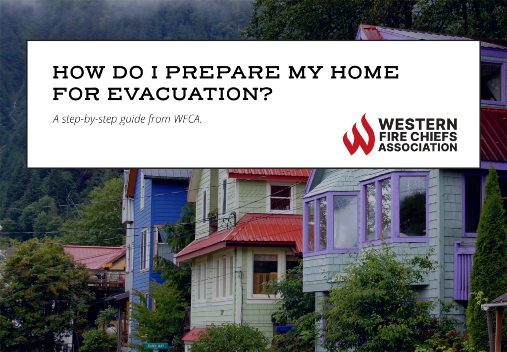 How to Prepare Your Home For Wildfire Evacuation
The article title, 'How do I Prepare my Home for Evacuation?' is overlaid on a photograph of a row of colorful houses.