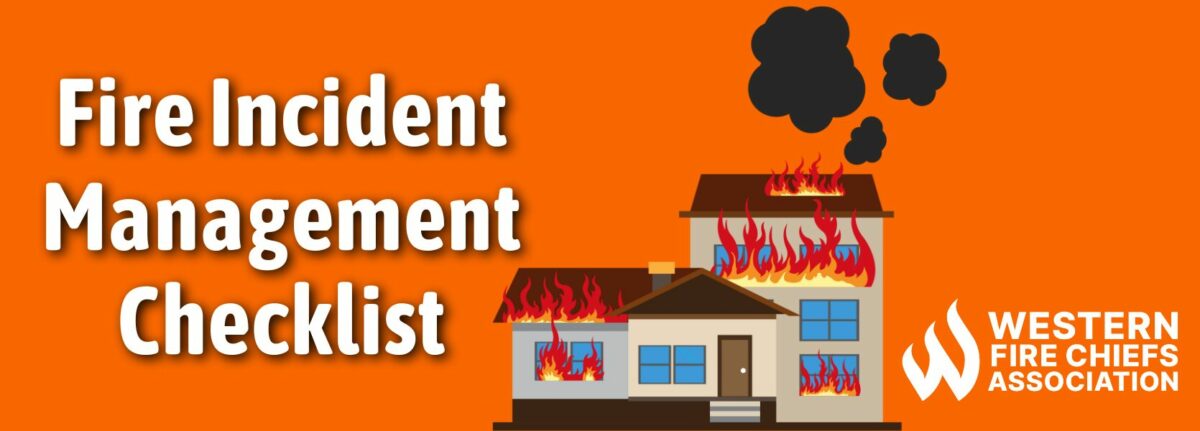 Fire Incident Management checklist header